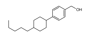 [4-(4-pentylcyclohexyl)phenyl]methanol结构式