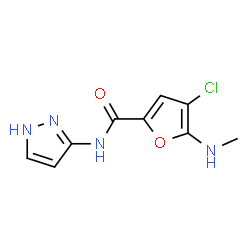 2-Furancarboxamide,4-chloro-5-(methylamino)-N-1H-pyrazol-3-yl- picture