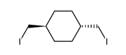 1,4-bis(iodomethyl)cyclohexane Structure