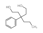 1,5-Pentanediol,3-phenyl-3-propyl- Structure