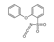 N-(oxomethylidene)-2-phenoxybenzenesulfonamide结构式
