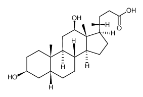 (3b,5b,12b)- 3,12 dihydroxy- Cholan-24-oic acid picture