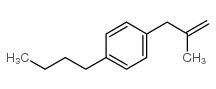 3-(4-N-BUTYLPHENYL)-2-METHYL-1-PROPENE结构式