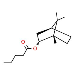 (1S-endo)-1,7,7-trimethylbicyclo[2.2.1]hept-2-yl valerate picture