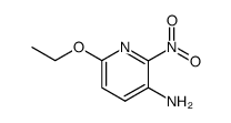 2-nitro-3-amino-6-ethoxypyridine结构式