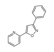 3-phenyl-5-(pyridin-2-yl)isoxazole Structure