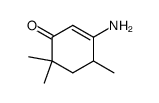 2-Cyclohexen-1-one,3-amino-4,6,6-trimethyl- Structure