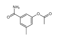 3-acetoxy-5-methyl-benzoic acid amide Structure