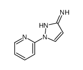 1-pyridin-2-ylpyrazol-3-amine Structure