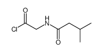 Acetyl chloride,[(3-methyl-1-oxobutyl)amino]- (9CI) structure