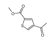 methyl 4-acetylthiophene-2-carboxylate结构式