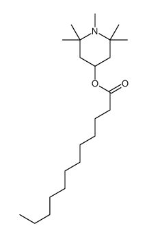 (1,2,2,6,6-pentamethylpiperidin-4-yl) dodecanoate Structure