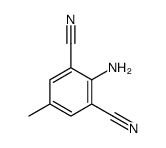 2-amino-5-methylbenzene-1,3-dicarbonitrile Structure