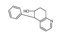 (5R,6R)-5-苯基-5,6,7,8-四氢喹啉-6-醇结构式