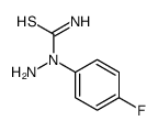 1-amino-1-(4-fluorophenyl)thiourea Structure
