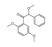 1-(2,5-dimethoxyphenyl)-2-methoxy-2-phenylethanone Structure