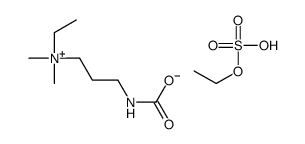 3-(carboxyamino)propyl-ethyl-dimethylazanium,ethyl sulfate Structure