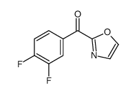 2-(3,4-DIFLUOROBENZOYL)OXAZOLE structure