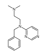 N'-benzyl-N,N-dimethyl-N'-pyrimidin-4-ylethane-1,2-diamine Structure