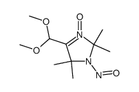 4-dimethoxy-1-nitroso-2,2,5,5-tetramethyl-3-imidazoline-3-oxide Structure