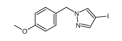 4-碘-1-(4-甲氧基苄基)-1H-吡唑结构式