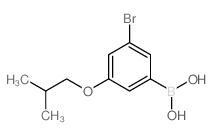 (3-Bromo-5-isobutoxyphenyl)boronic acid Structure
