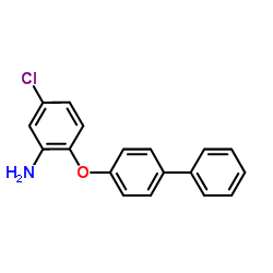 2-(4-Biphenylyloxy)-5-chloroaniline Structure