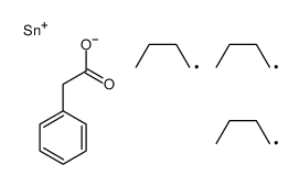 tributylstannyl 2-phenylacetate Structure