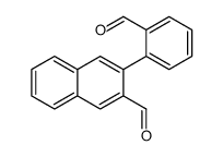 3-(2-formylphenyl)naphthalene-2-carbaldehyde结构式