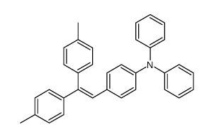 4-[2,2-bis(4-methylphenyl)ethenyl]-N,N-diphenylaniline Structure