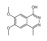 6,7-dimethoxy-4-methyl-2H-phthalazin-1-one结构式