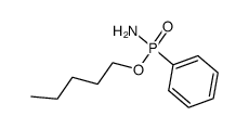 phenyl-phosphonic acid amide-pentyl ester结构式