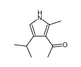 Ethanone, 1-[2-methyl-4-(1-methylethyl)-1H-pyrrol-3-yl]- (9CI) picture