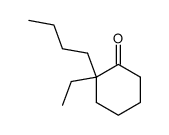 2-ethyl-2-butyl-cyclohexanone结构式