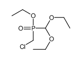 1-[[chloromethyl(ethoxy)phosphoryl]-ethoxymethoxy]ethane结构式