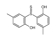 2-(2-hydroxy-5-methylphenyl)sulfinothioyl-4-methylphenol结构式