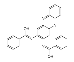 N-(3-benzamidophenazin-2-yl)benzamide结构式