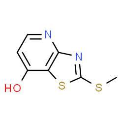 Thiazolo[4,5-b]pyridin-7-ol, 2-(methylthio)- (9CI)结构式