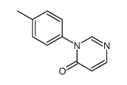 3-(4-methylphenyl)pyrimidin-4-one结构式