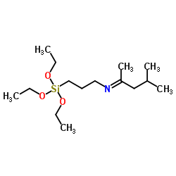 3-(1,3-Dimethylbutylidene)Aminopropyl Triethoxysilane structure