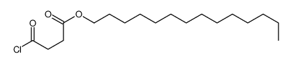 tetradecyl 4-chloro-4-oxobutanoate Structure