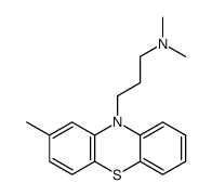 N,N-dimethyl-3-(2-methylphenothiazin-10-yl)propan-1-amine Structure