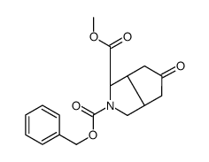 (1S)-2-benzyl 1-methyl 5-oxohexahydrocyclopenta[c]pyrrole-1,2(1H)-dicarboxylate picture