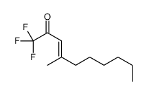 (E)-1,1,1-trifluoro-4-methyldec-3-en-2-one结构式