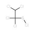 Ethanesulfenylchloride, 1,1,2,2-tetrachloro- structure