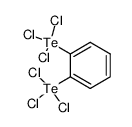Bis(o-trichlorotelluro)benzene Structure