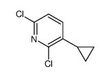 2,6-Dichloro-3-cyclopropylpyridine structure