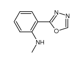 methyl-(2-[1,3,4]oxadiazol-2-yl-phenyl)-amine结构式
