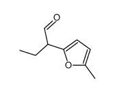 2-(5-methylfuran-2-yl)butanal结构式