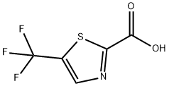 5-(Trifluoromethyl)thiazole-2-carboxylic acid structure